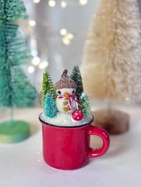 Image 2 of Winter Scene - Mini Mug 7