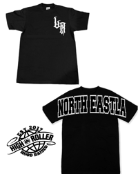 NORTH EASTLA BLACK TSHIRT