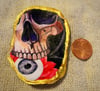 Halloween Oyster Shell Skull Eyeball