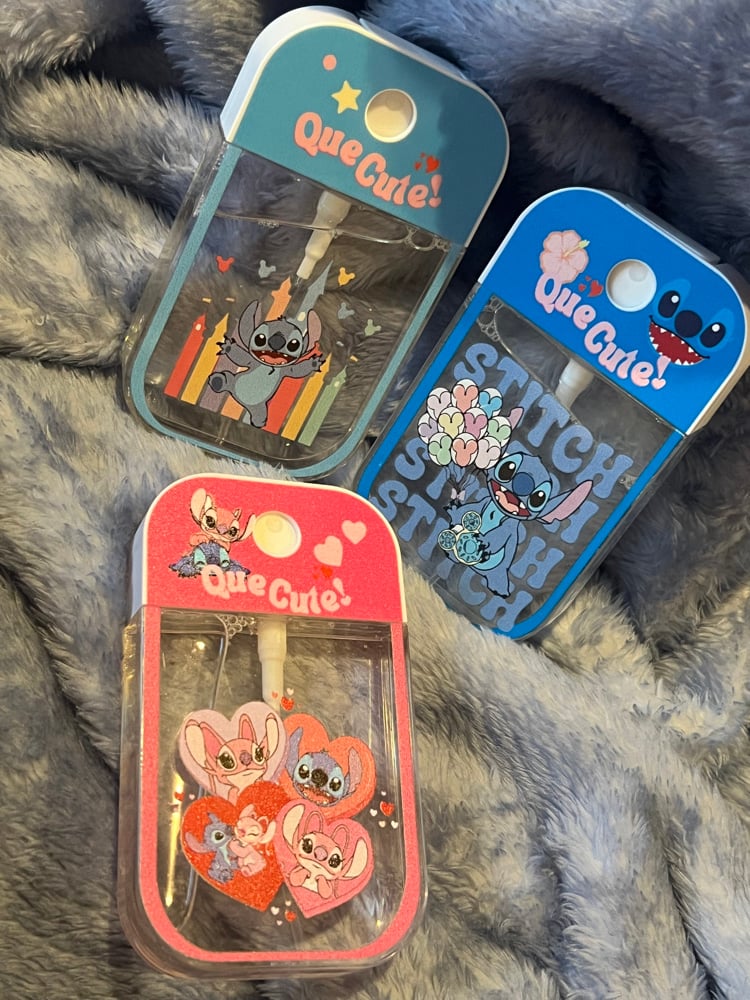 Image of 3 Pc Stitch Angel Refillable Perfume Spray Set 