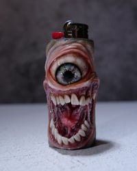 Image 4 of Custom Lighter Sleeve, Lighter Cover, Fits Regular Sized Bic Lighters, OOAK 