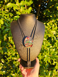 Image 4 of Geode Bolo Tie #1