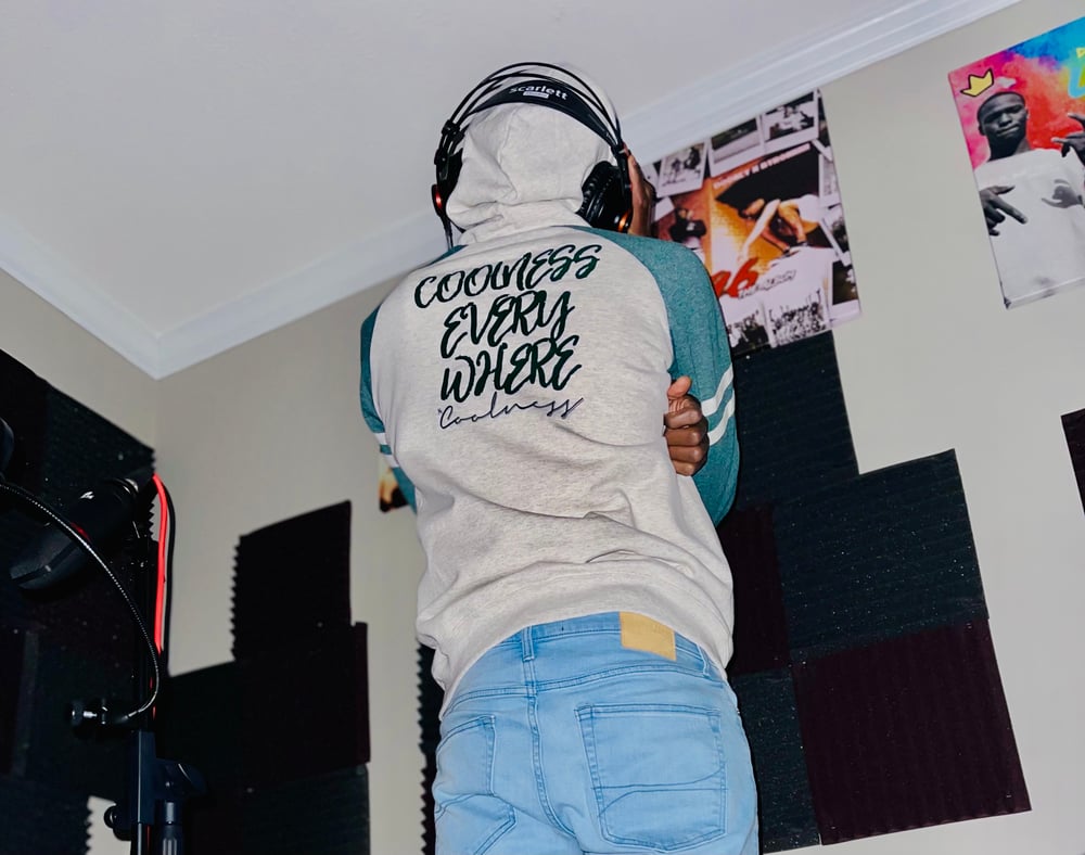 Image of COOLNESS IS -  Varsity Color-Block Hoodie