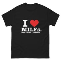 Image 1 of MILF: Man I Love Filipinos Black T-shirt