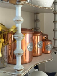 Image 1 of Ensemble de 4 pots gigognes - milieu XXe