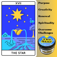 Image 5 of The Star Tarot Candle