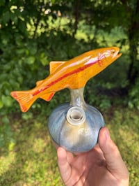 Image 11 of Trout Water Vase 