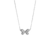 Silver Butterfly II Necklace