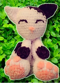 Image 1 of Sleeping un-Stuffed Kitty PATTERN ONLY!!!