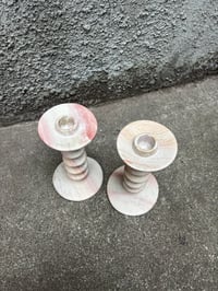 Image 5 of Sandstone Candlestick Holder - Set of 2