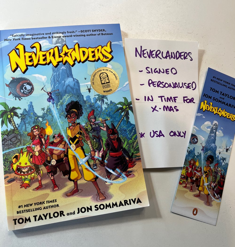 Neverlanders signed + personalized 