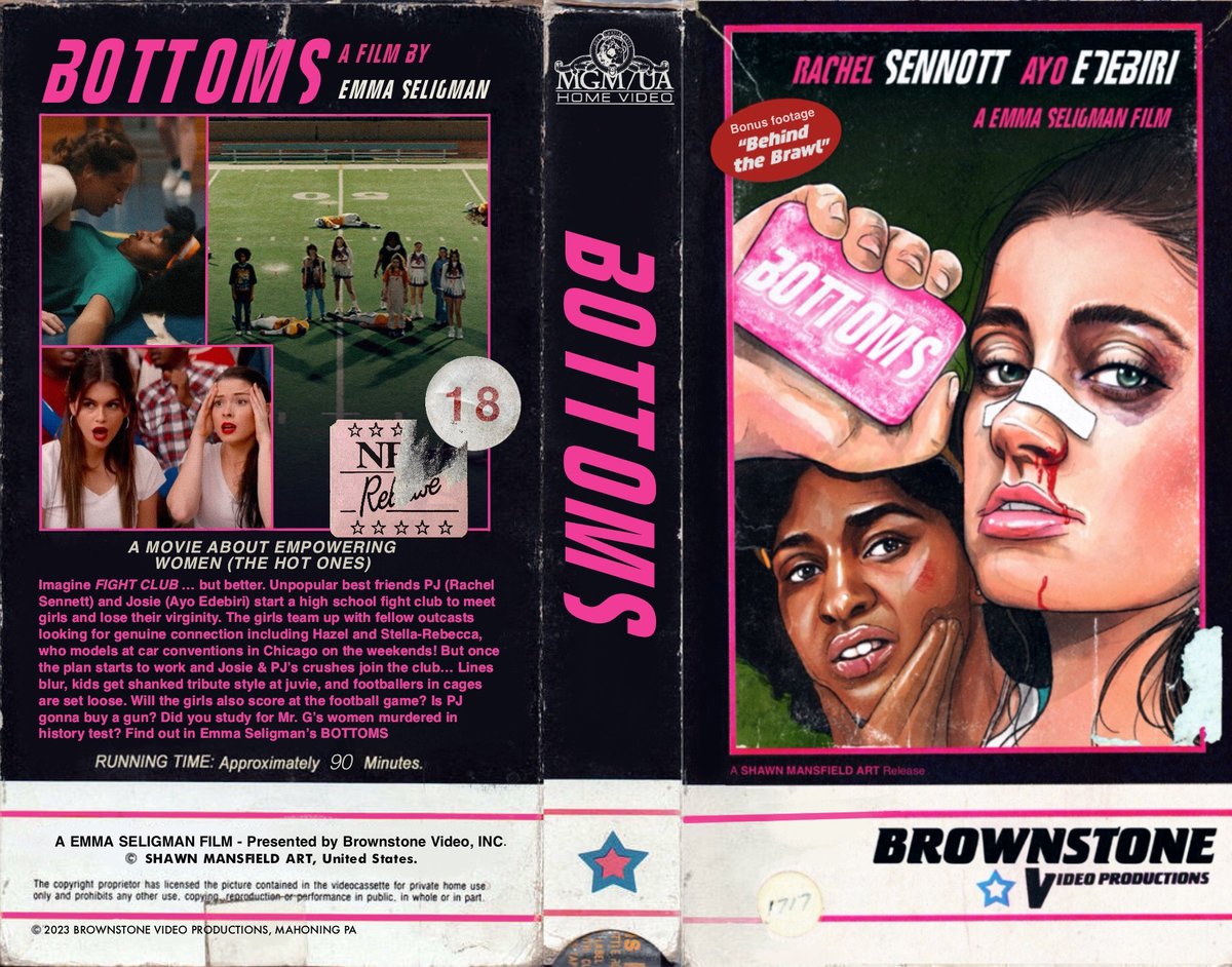 BOTTOMS VHS Print | Shawn Mansfield Art