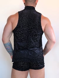 Image 3 of THE PARTY ANIMAL TURTLENECK MUSCLE SHIRT