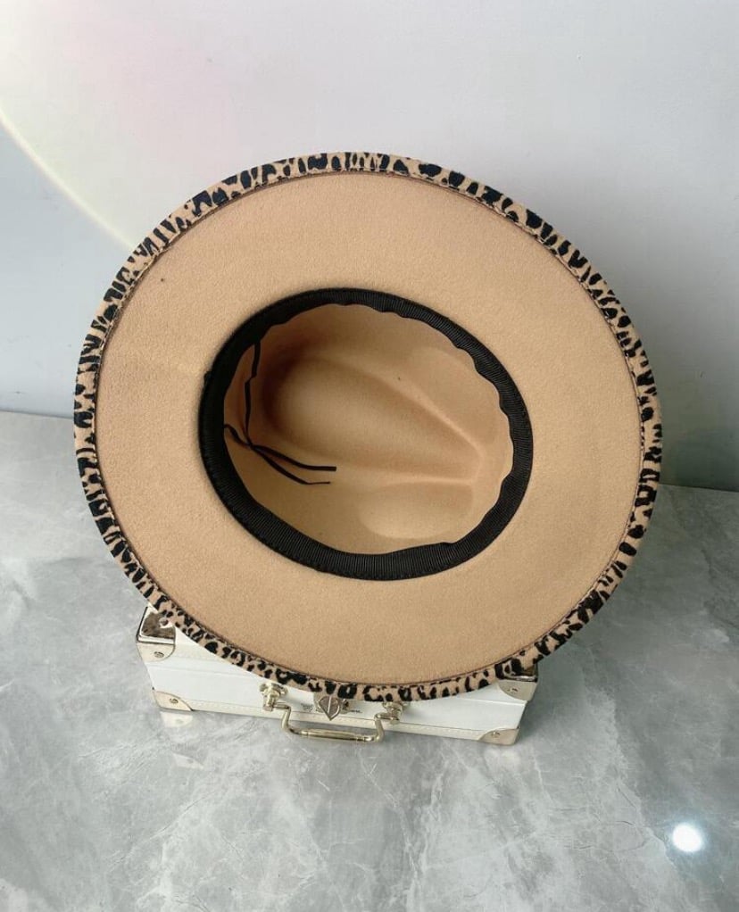 Image of “Leopord Brim Hat”