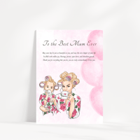 Image 2 of To the best Mum Greeting Card