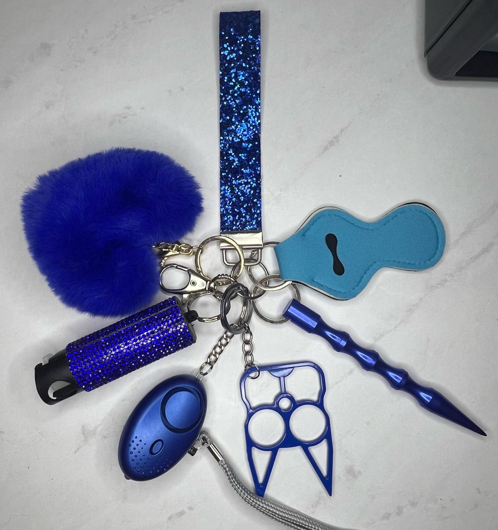 Image of Blue glitter set 