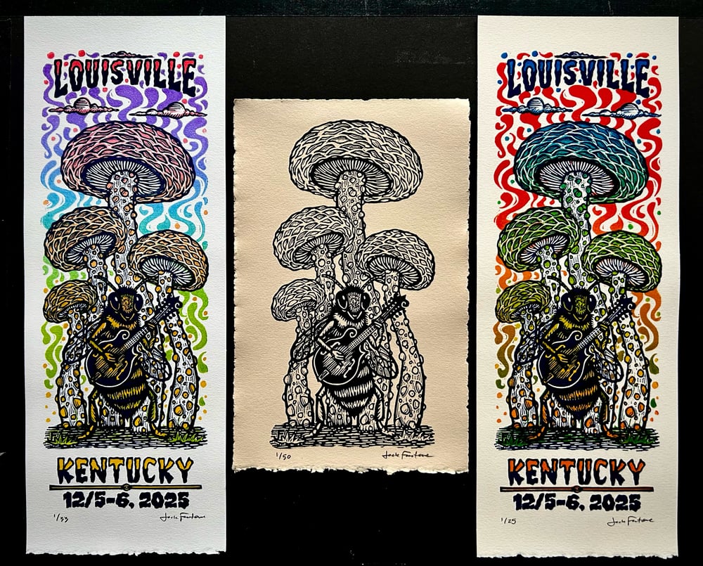 Image of Louisville ‘25 & Mandolin Bee prints