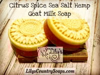 Image 2 of Sea Salt & Hemp Goat Milk Soap