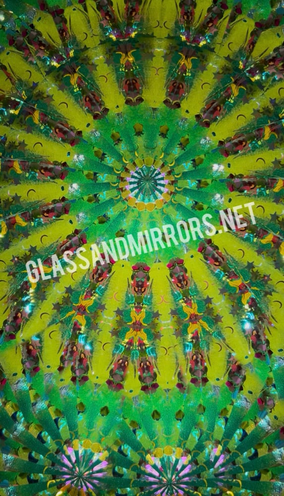 Image of Lemon Lime Jumbo Wand Aura Kaleidoscope