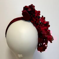 Image 3 of Burgundy flower trail #2