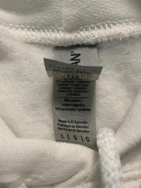 Image 6 of 1/1 Airbrush Hoodie on a Large White Hoodie