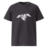 Image 4 of Mad Love Heart | organic unisex t-shirt (dark colors)