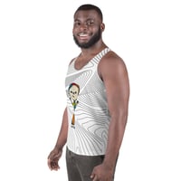 Image 3 of beYOU Melt Unisex Tank Top