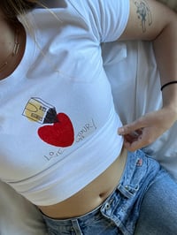 Image 2 of love on tour - heart - harry styles shirt 