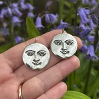 Image 2 of Moon face pendant
