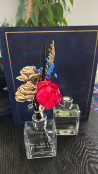 Image 2 of Dainty Collection:Roped Peony and Wood Floral Reed Diffuser