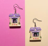 Image 1 of PC Inspired Glow in the Dark Polymer Clay Earrings