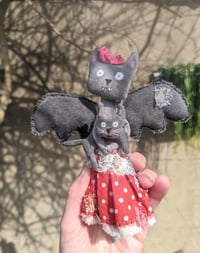 Image 5 of Custom Order for A. Bat Cat and her friend 