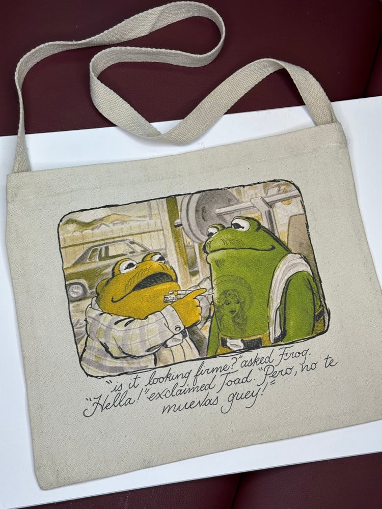 Image of Frog and toad tote 