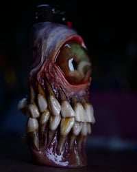 Image 4 of Handmade Horror Bic Lighter Sleeve OOAK