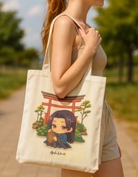 Image 1 of 🌸 Tote Bag Kyashi Waii – Édition Chibi Japonaise🌸