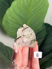Image 7 of RUTILATED EPIDOTE IN QUARTZ -AUSTRIA- CHOOSE YOUR OWN