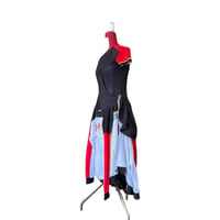 Image 3 of Performance Patchwork" Upcycled Sport Maxi Dress – One of a Kind