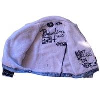 Image 6 of 1 of 1 XL LEVIS SHERPA LINED HEAVY WEIGHT DENIM TRUCKER JACKET