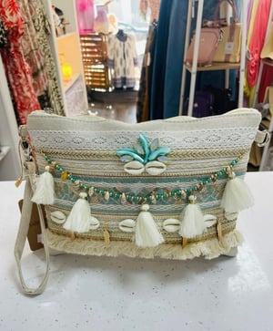 Image of Shell Tassel Crossbody Bag