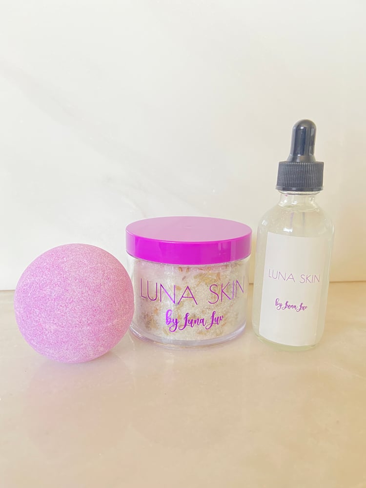 Image of Lavender Bath Set