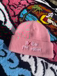 Image 1 of PINK BEANIE