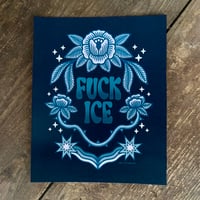 Image 2 of F*ice print