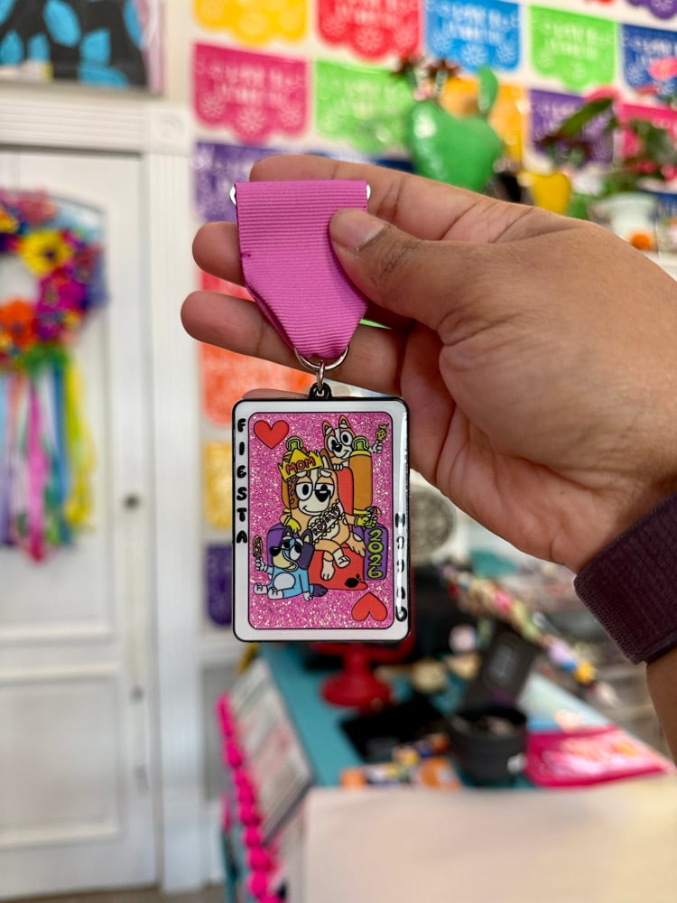 Image of Bluey mom medal 