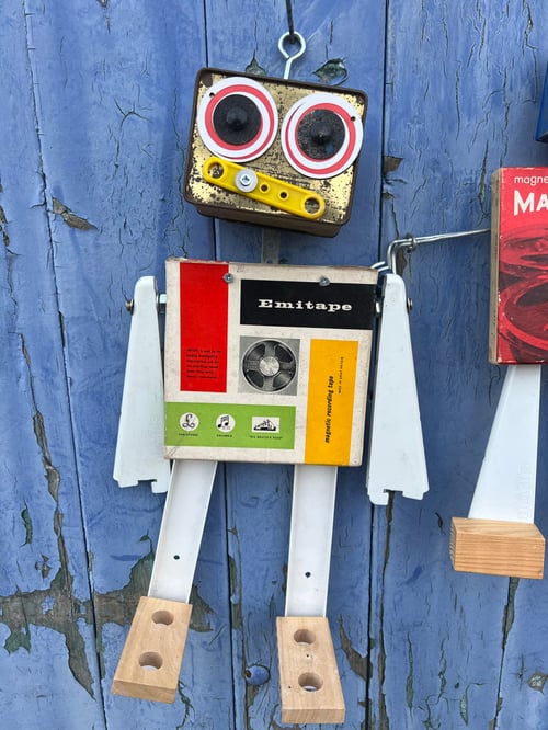 Image of Wall hanging robots