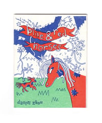 Image 1 of Blue and Red Horses Zine - Misreg