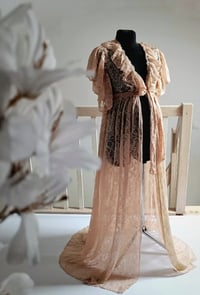 Image 1 of Photoshooting dress Vivienne | size M | dark beige
