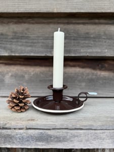 Wee Willy candlestick holder, oak Image of Wee Willy candlestick holder, oak