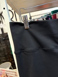 Image 2 of Athleta black ribbed tights