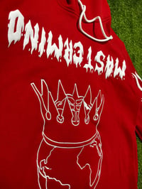 Image 2 of Red Mastermind Flame Hoodie