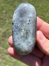 Image 4 of Sunset Labradorite Palm Stone #2519